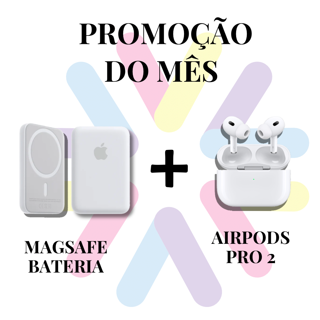 Magsafe + Airpods Pro 2ª Geração